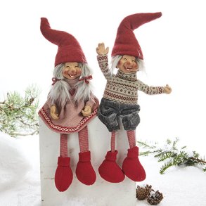 Nisse pige/dreng h�ngeben stof