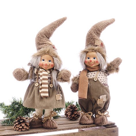 Nisse pige/dreng stof