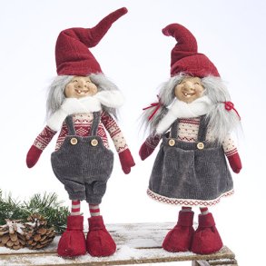 Nisse pige/dreng stof