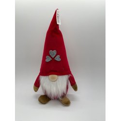 Nissegnom velour mand eller kone 26cm 1 stk,