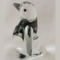 Pingvin mini glas 6cm