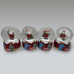 Snevejr m. Poly figur �:45mm 6 cm