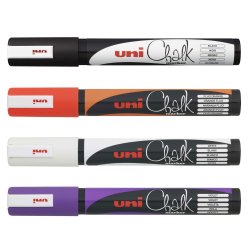 Inu Chalk marker Halloween st 4 farver. PWE-5M