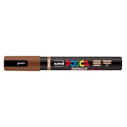Posca PC-5BR brush Brun