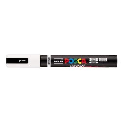 Posca PC-5BR brush Hvid