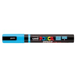 Posca PC-5BR brush Lysebl