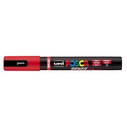 Posca PC-5BR brush Rd