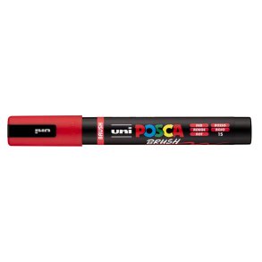 Posca PC-5BR brush Rd