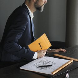 Rhodia A3 kvadreret blok 80 gr. 80 sider. 