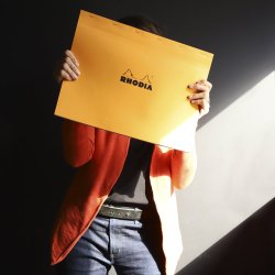 Rhodia A3 kvadreret blok 80 gr. 80 sider. 