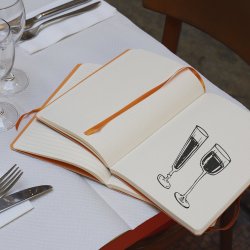 Rhodia Dot A5 Softcover 160 s. 90 g Burgundy