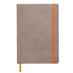 Rhodia Dot A5 Softcover 160 s. 90 g Mrk Beige