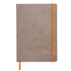 Rhodia Dot A5 Softcover 160 s. 90 g Mrk Beige