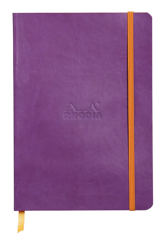 Rhodia Dot A5 Softcover 160 s. 90 g Purple