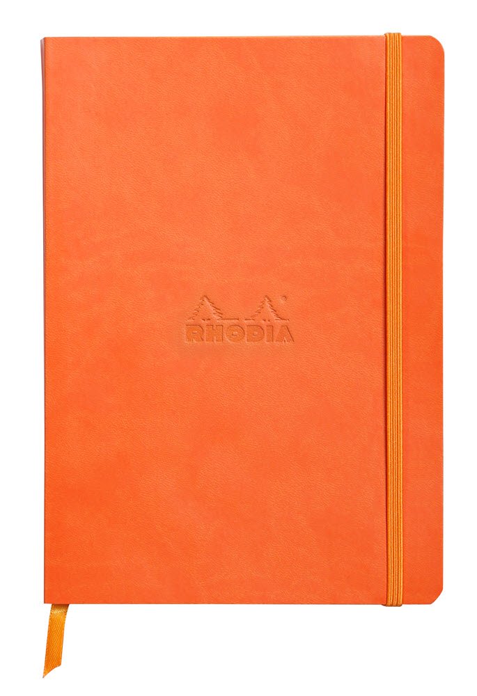 Rhodia Dot A5 Softcover 160 s. 90 g Tangerine