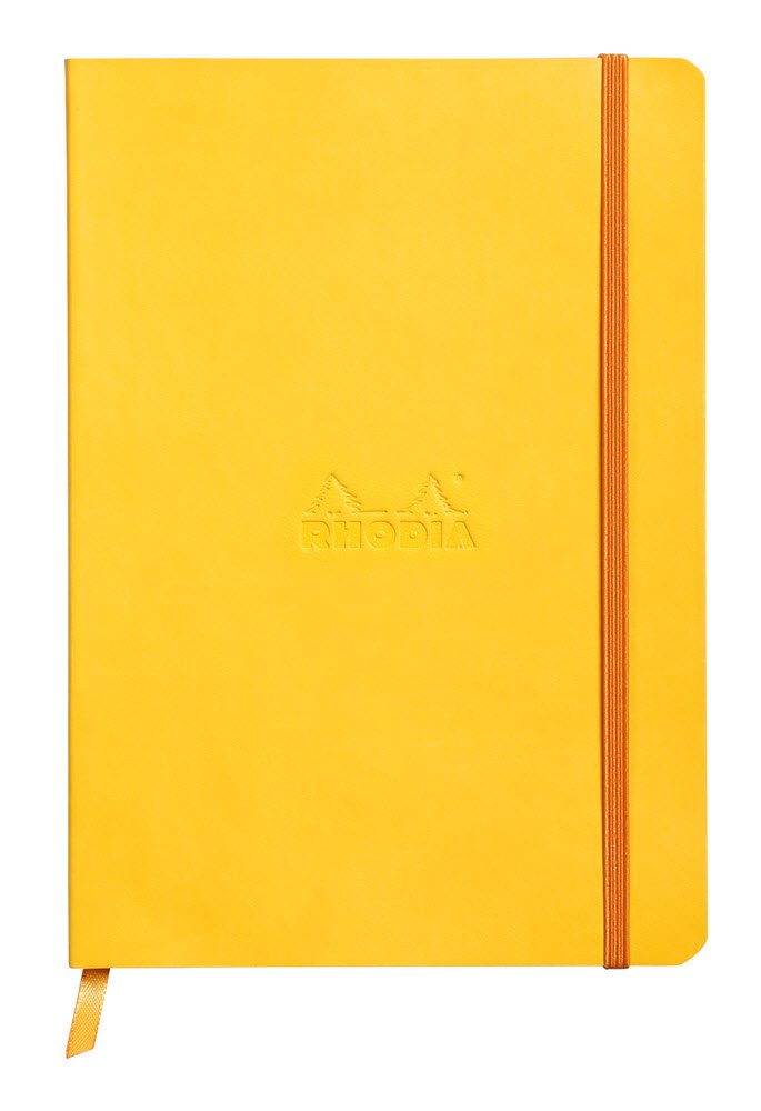 Rhodia Dot A5 Softcover 160 s. 90 g Yellow