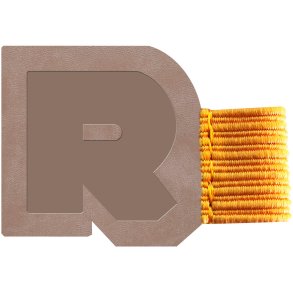 Rhodia Pen Loop 4x3 cm Taupe Brun