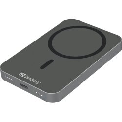 Sandberg Mag Wireless Powerbank 5000 ALU