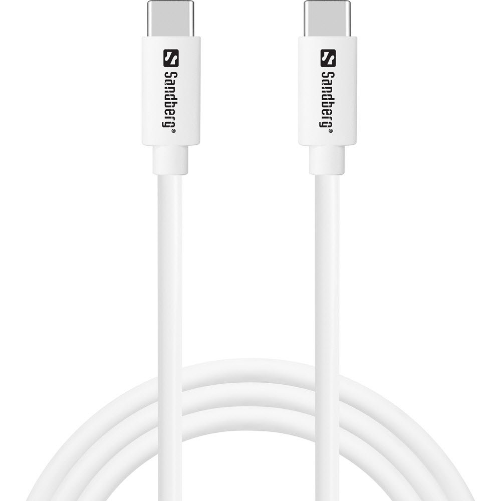 Sandberg USB-C AC Charger +USB-C>C 1M