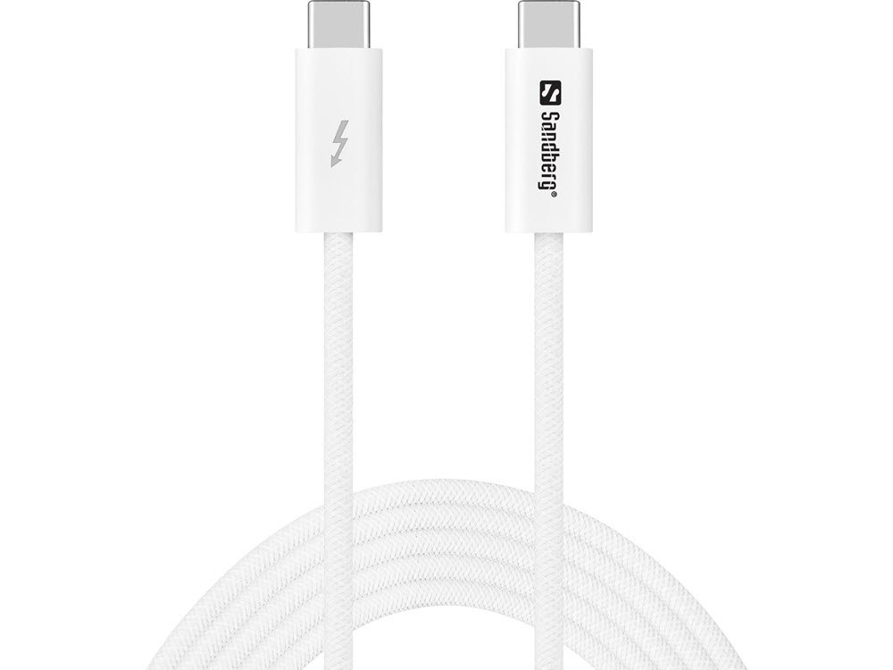 Sandberg USB-C>C USB4 240W+40Gbps, 2M