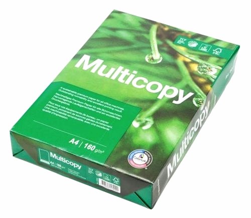 Multicopy 160g A4 250 ark