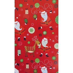 Gavepapir Jul 5mx70cm 4 ass 1 stk.