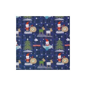 Gavepapir Jul 5mx70cm 4 ass 1 stk.