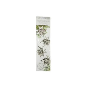 Stjernestrimler Metallic S�lv 2,5mm x 70 cm 24 stk. 