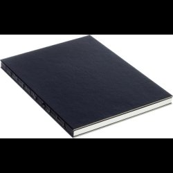 IKIGI Notesbog A5 Lin L�dder Sort