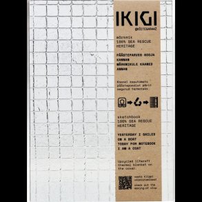 IKIGI Notesbog A5 uLin Sea Rescue S�lv