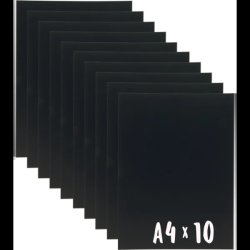 Securit A4 kridttavle Dobbelt siddet 10 stk. 