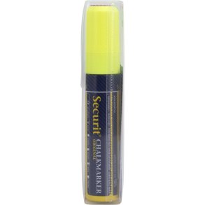 Securit Chalkmarker 7-15mm Gul