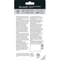 Securit Chalkmarker 7-15mm Orange