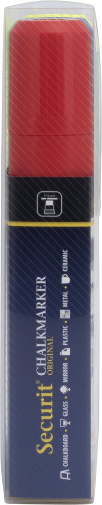 Securit Chalkmarker 7-15mm R�d