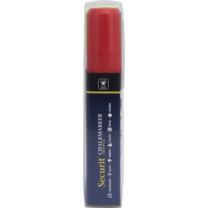 Securit Chalkmarker 7-15mm R�d