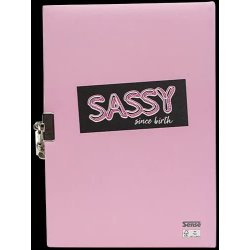 Dagbog med l�s Sassy