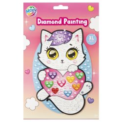 Diamond Paining A5 sten pink
