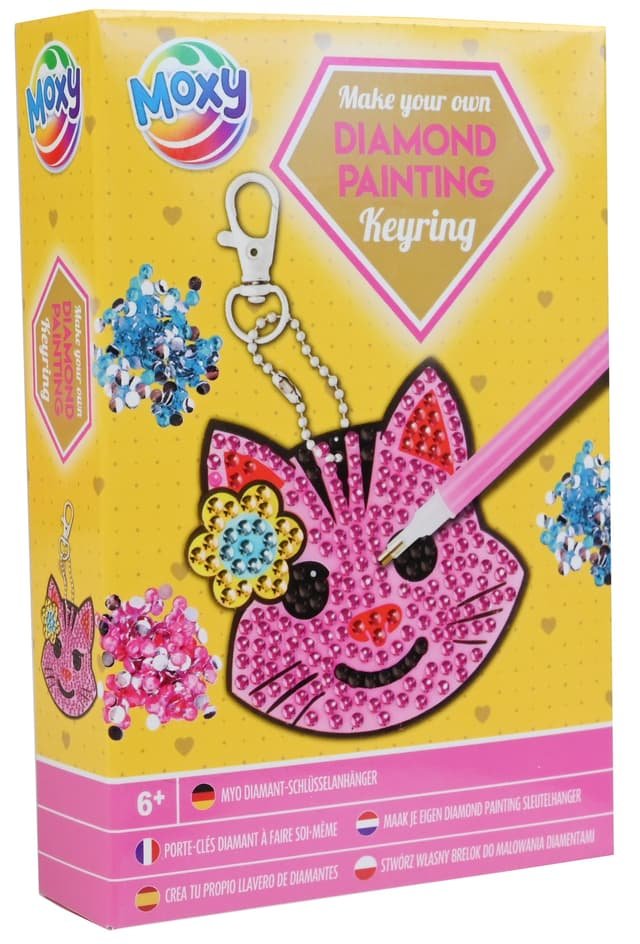 Diamond paiting n�glering gul