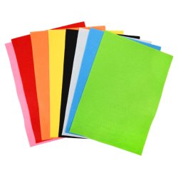 Hobby Filt A4 8 farver