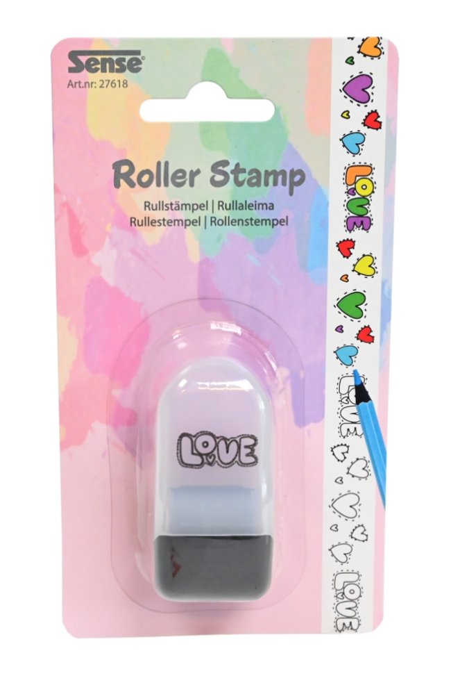 Rulle Stempel med Love og hjerter