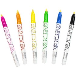 Sense Metallic Outliners 6 stk.