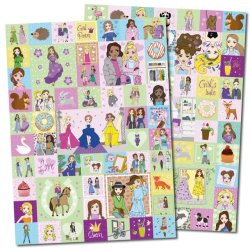 Stickers�t hologram 100 stk. Fashion