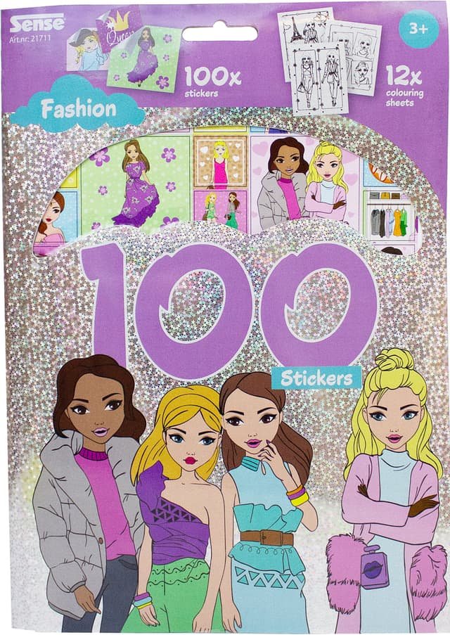 Stickers�t hologram 100 stk. Fashion