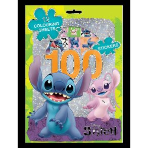 Stickerss�t Disney Stitch 100 stickers