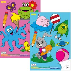 Tegneblok brn A4 30 ark. FSC