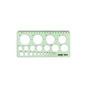 Cirkelskabelon �3mm - �40mm