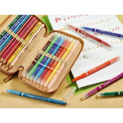 Stabilo Trio 2in1 Tusser 10 stk.