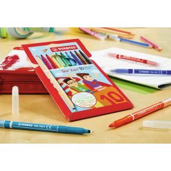 Stabilo Trio 2in1 Tusser 10 stk.
