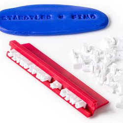 Fimo stempelst m bogstaver