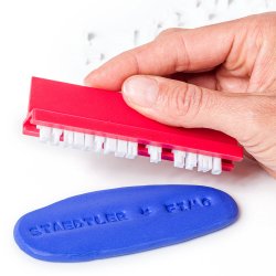 Fimo stempelst m bogstaver